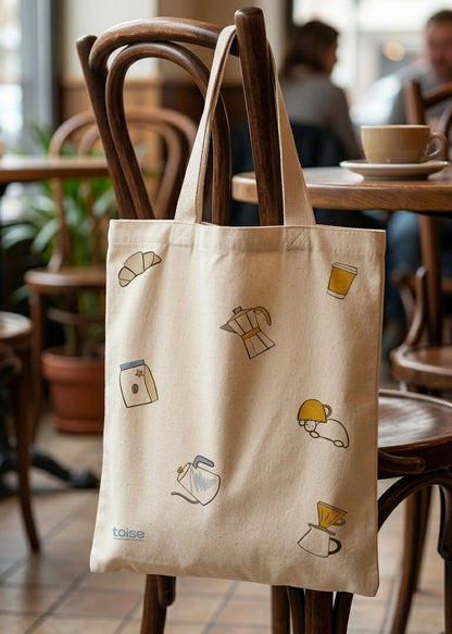 Coffee Doodle Totebag